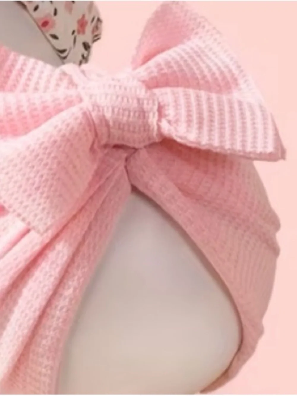 Bundle of Pink Lace and floral Bow Headband for Kids